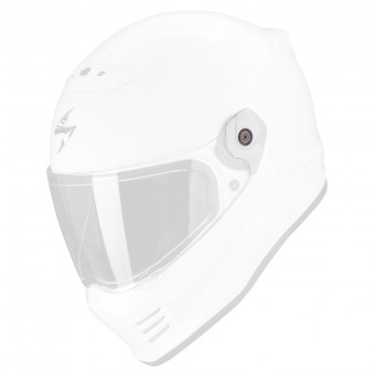 Pièces détachées casque Scorpion Cache Fixation Ecran Covert FX White Pièces détachées casque Scorpion Cache Fixation Ecran Covert FX White