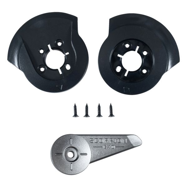 Pi�ces d�tach�es casque Scorpion Cache Mecanisme ADF 9000 Air