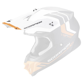 Pi�ces d�tach�es casque Scorpion Casquette VX-16 - VX-16 Evo Air Fusion Matt Black Orange
