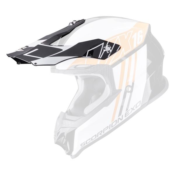Pi�ces d�tach�es casque Scorpion Casquette VX-16 Evo Air Lignes
