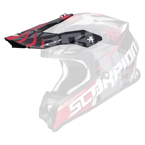 Pi�ces d�tach�es casque Scorpion Casquette VX-16 Evo Air Replica Rok Bagoros