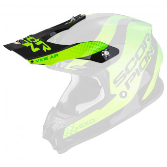 Pièces détachées casque Scorpion Casquette VX-16 - VX-16 Evo Air Soul Black Green Pièces détachées casque Scorpion Casquette VX-16 - VX-16 Evo Air Soul Black Green