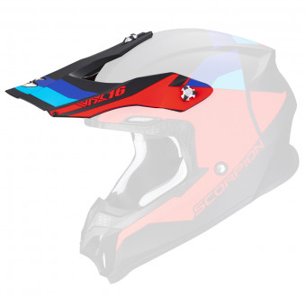 Pièces détachées casque Scorpion Casquette VX-16 Evo Air Spectrum Matt Black Red Blue Pièces détachées casque Scorpion Casquette VX-16 Evo Air Spectrum Matt Black Red Blue