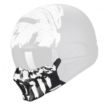 Pices dtaches casque Scorpion Masque Exo Combat Evo Marauder Matt Black White