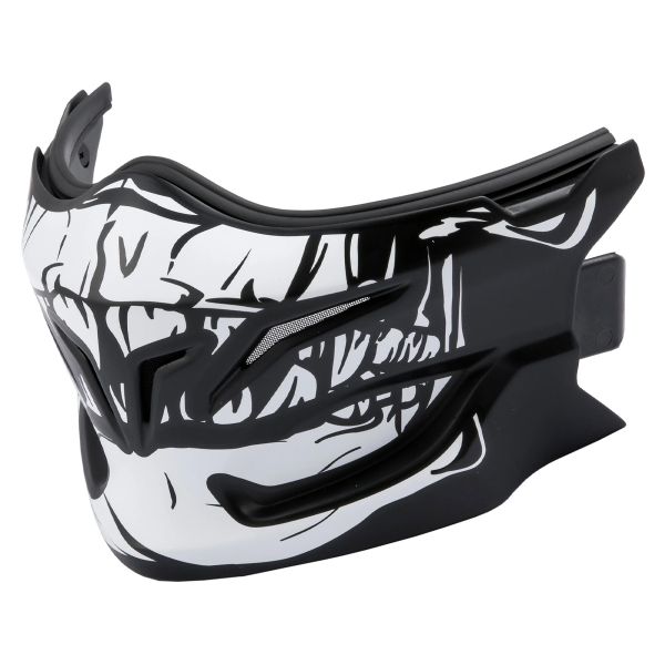 Pi�ces d�tach�es casque Scorpion Masque Exo Combat II Matt Black White