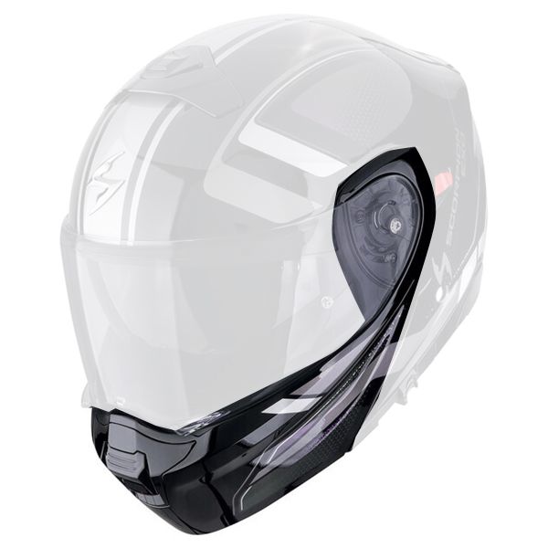 Pi�ces d�tach�es casque Scorpion Mentonniere Exo 930 Evo Ardens