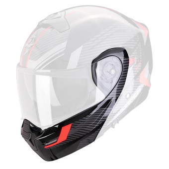 Pi�ces d�tach�es casque Scorpion Mentonniere Exo 930 Evo Sikon