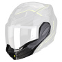 Pi�ces d�tach�es casque Scorpion Mentonniere Exo Tech Evo Animo Black Neon Yellow