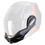 Pi�ces d�tach�es casque Scorpion Mentonniere Exo Tech Evo CAD Black Red