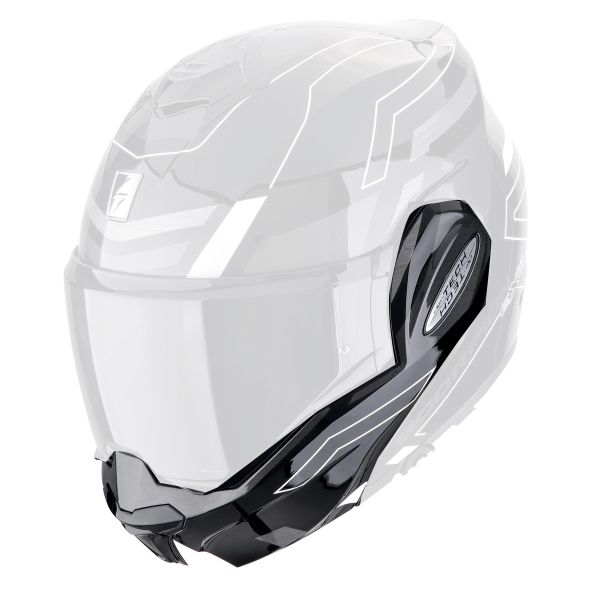 Pi�ces d�tach�es casque Scorpion Mentonniere Exo Tech Evo Conquer XS - L