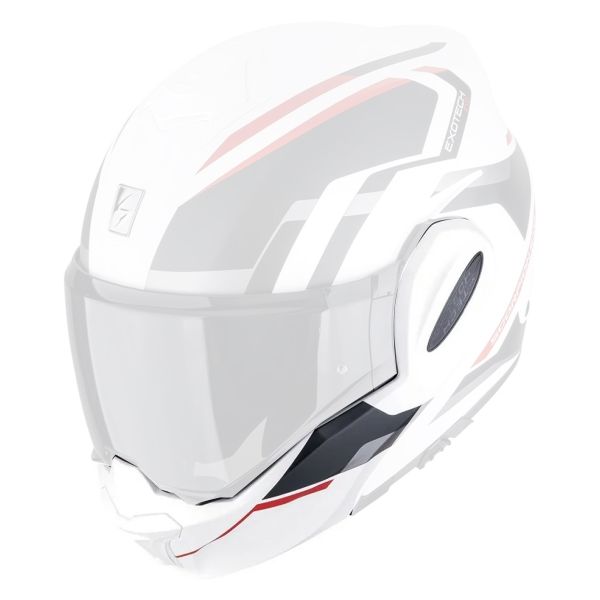 Pi�ces d�tach�es casque Scorpion Mentonniere Exo Tech Evo Furio XL - XXL