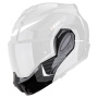 Pi�ces d�tach�es casque Scorpion Mentonniere Exo Tech Evo Pro Acuti Black Silver