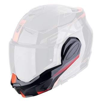 Pi�ces d�tach�es casque Scorpion Mentonniere Exo Tech Evo Travaller XS - L