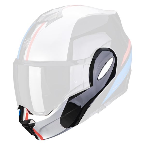 Pi�ces d�tach�es casque Scorpion Mentonniere Exo Tech Forza