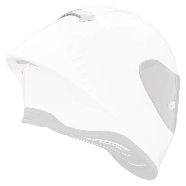 Pi�ces d�tach�es casque Scorpion Ventilation Arriere Exo R1 Air Graphic White Pearl