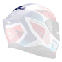 Pi�ces d�tach�es casque Scorpion Ventilation Arriere Exo R1 Air Infini White Blue Red