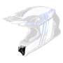 Pi�ces d�tach�es casque Scorpion Ventilation Mentonniere VX-16 Evo Air Blue