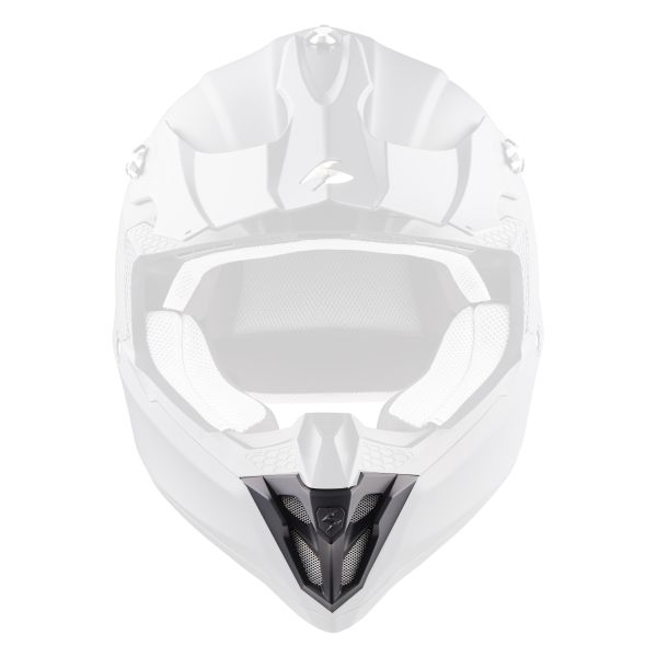 Pi�ces d�tach�es casque Scorpion Ventilation Mentonniere VX-16 Evo Air Matt Silver
