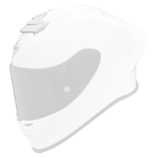 Pi�ces d�tach�es casque Scorpion Ventilation Superieure Exo R1 Air Graphic White Pearl
