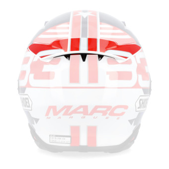 Pi�ces d�tach�es casque Shoei Ventilation Arriere NXR2 Marquez American Spirit TC-10