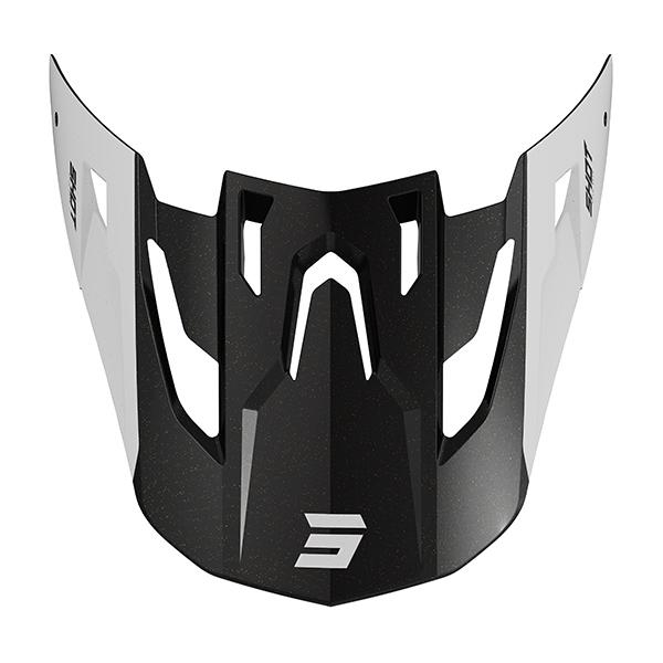 Pi�ces d�tach�es casque SHOT Casquette Core Fast black pearly