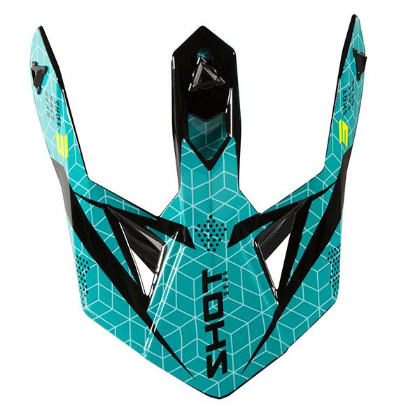 Pices dtaches casque SHOT Casquette Core Lite black blue glossy