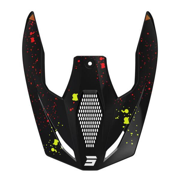 Pices dtaches casque SHOT Casquette Furious Kid Matrix red glossy