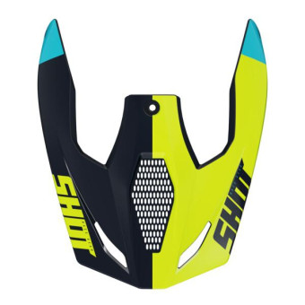 Pices dtaches casque SHOT Casquette Furious Kid Ridge blue neon yellow glossy