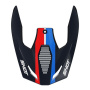 Pices dtaches casque SHOT Casquette Race Iron blue red glossy