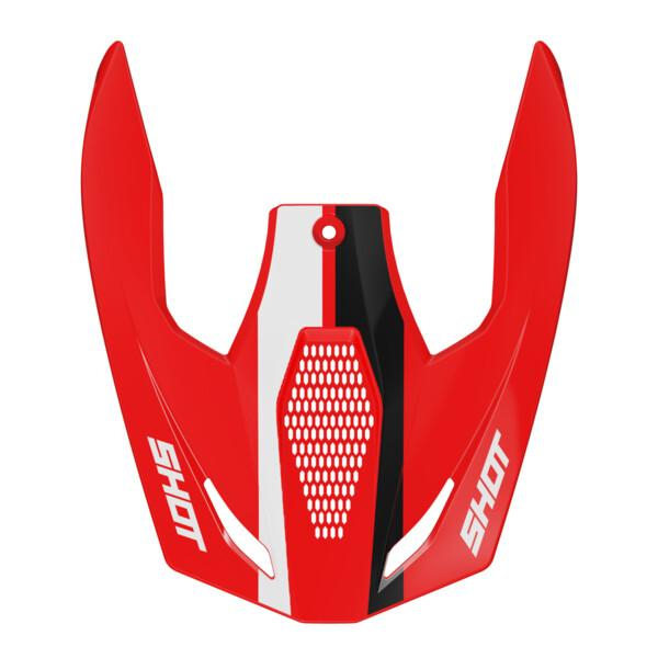 Pices dtaches casque SHOT Casquette Race Iron red glossy