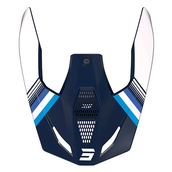 Pices dtaches casque SHOT Casquette Race Tracer blue glossy