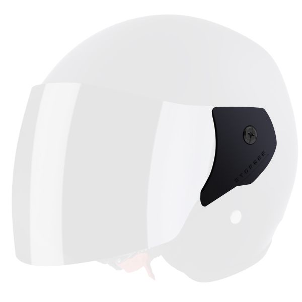 Pices dtaches casque Stormer Kit de fixation Complet Sun Evo 2.0 Black Matt