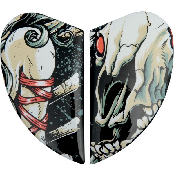 Pi�ces d�tach�es casque ICON Plaque Pivot Airmada Hoodoo