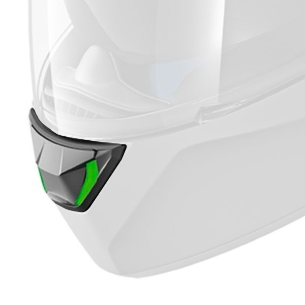 Pices dtaches casque Shark Ventilation Mentonniere Skwal 2 Led Blanc