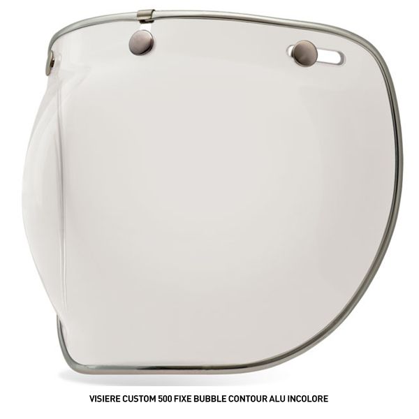 Visiere Bell Visiere Custom 500 Fixe Bubble Contour Alu
