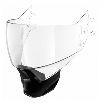 Visiere Shark Ecran Evojet Blank BLK + Mentonniere