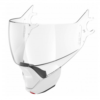 Visiere Shark Ecran Evojet Blank WHU + Mentonniere Visiere Shark Ecran Evojet Blank WHU + Mentonniere