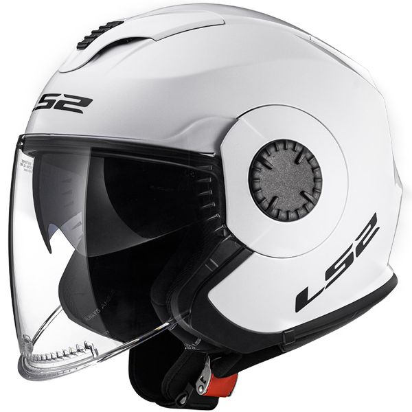 Visière pour casque moto modulable LS2 EASY FF386 Ecran Noir teinté fumé Visor
