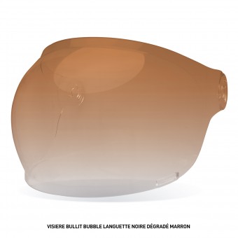 Visiere Bell Visiere Bullitt Bubble Languette Marron