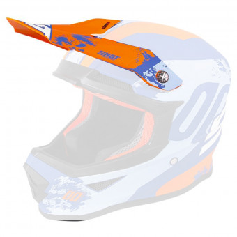 Visiere SHOT Visiere Furious Shadow Blue Orange Matt Visiere SHOT Visiere Furious Shadow Blue Orange Matt