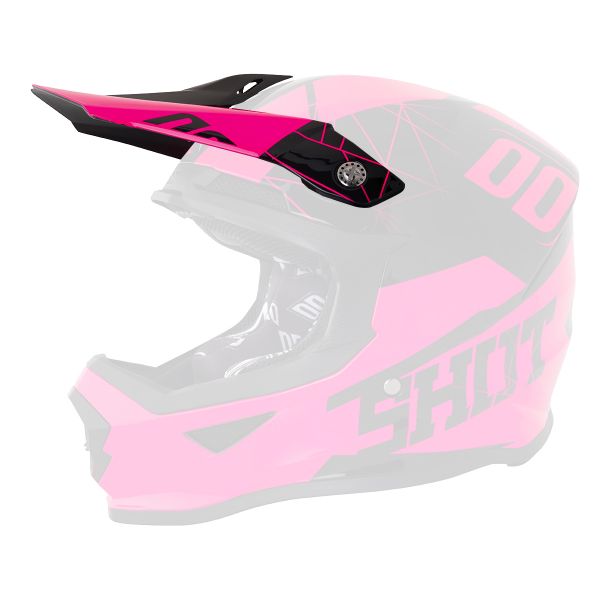Visiere SHOT Visiere Furious Spectre Neon Rose