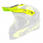 Visiere SHOT Visiere Lite Rush Neon Yellow Grey Matt
