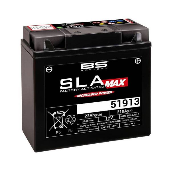 Batterie Moto BS Battery BS Battery 51913 SLA-MAX
