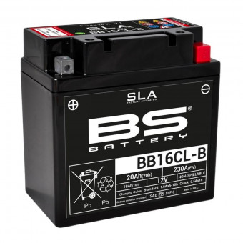 Batterie Moto BS Battery BS Battery BB16CL-B SLA Batterie Moto BS Battery BS Battery BB16CL-B SLA