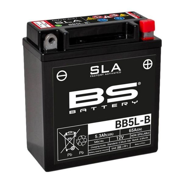 Batterie Moto BS Battery BS Battery BB5L-B SLA Batterie Moto BS Battery BS Battery BB5L-B SLA