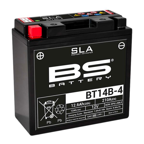 Batterie Moto BS Battery BS Battery BT14B-4 SLA