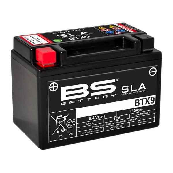 Batterie Moto BS Battery BS Battery BTX9 SLA