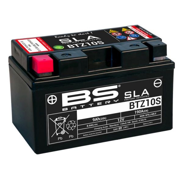 Batterie Moto BS Battery BS Battery BTZ10S SLA