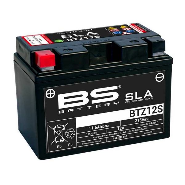 Batterie Moto BS Battery BS Battery BTZ12S SLA Batterie Moto BS Battery BS Battery BTZ12S SLA