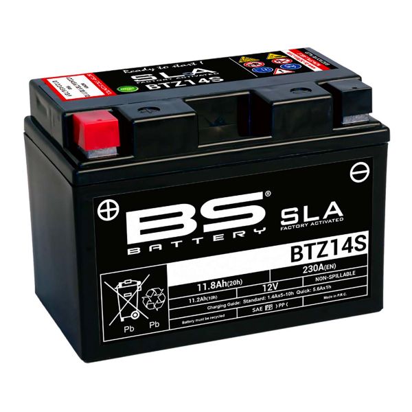 Batterie Moto BS Battery BS Battery BTZ14S SLA